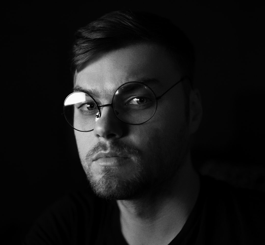 Turkish male technology expert with glasses